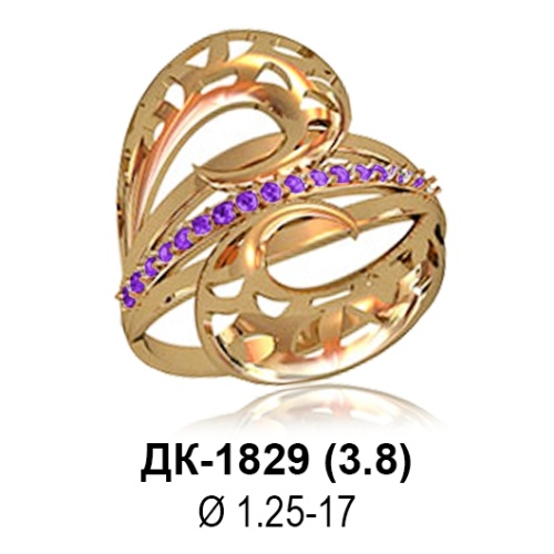 Кольцо ДК-1829 восковка