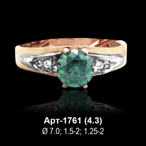 Кольцо Арт-1761 восковка