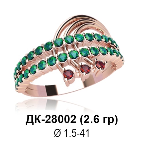 Кольцо ДК-28002 восковка