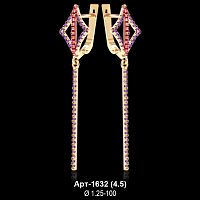 Серьги "Висячие" Арт-1632 восковка