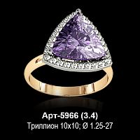 Кольцо Арт-5966 восковка