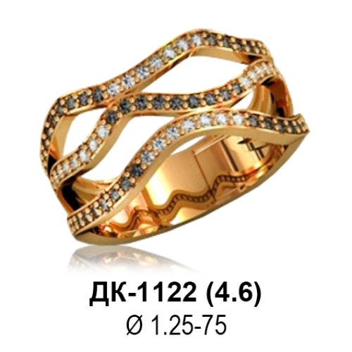 Кольцо ДК-1122 восковка Кольцо ДК-1122 восковка