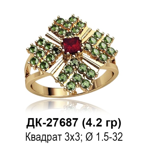 Кольцо ДК-27687 восковка Кольцо ДК-27687 восковка
