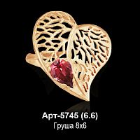 Кольцо Арт-5745 восковка