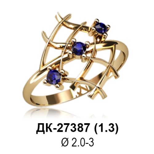 Кольцо ДК-27387 восковка