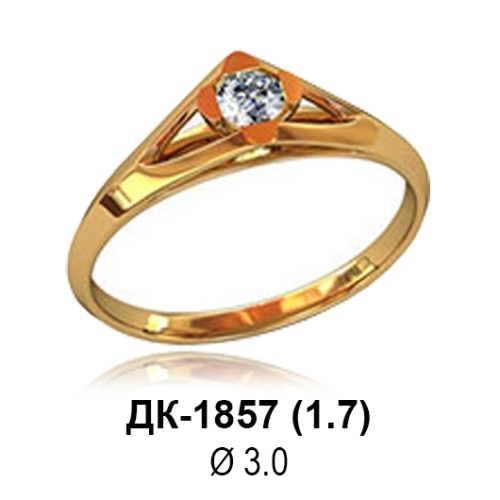 Кольцо ДК-1857 восковка Кольцо ДК-1857 восковка