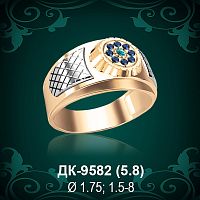 Мужской перстень ДК-9582 восковка