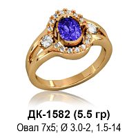 Кольцо ДК-1582 восковка