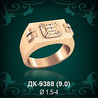 Мужской перстень ДК-9388 восковка