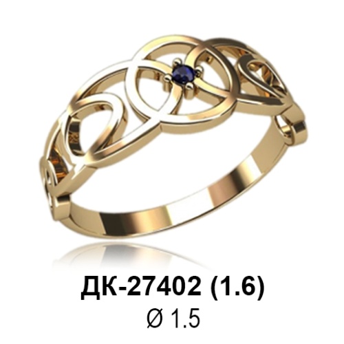 Кольцо ДК-27402 восковка