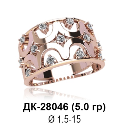 Кольцо ДК-28046 восковка