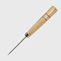 FIXTOM 53598 Шило с деревянной ручкой