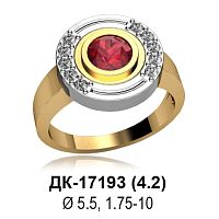 Кольцо ДК-17193 восковка