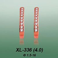 Серьги "Дорожка" XL-336 опока