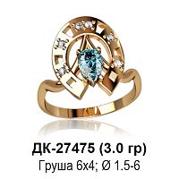 Кольцо "Подкова" ДК-27475 восковка