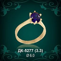 Кольцо "Одинарка" ДК-5277 восковка