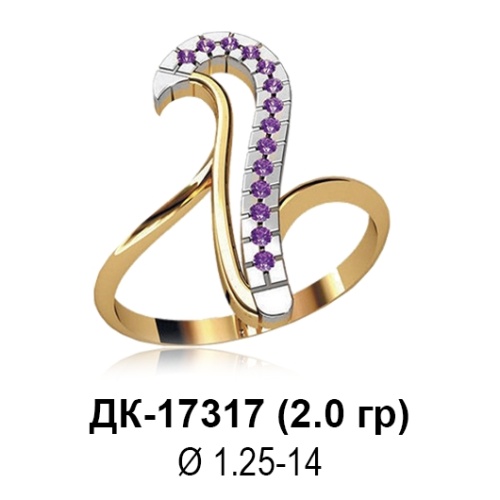 Кольцо ДК-17317 восковка