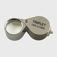 TRIPLET 53234 Лупа ювелирная 10-х Ф21 мм
