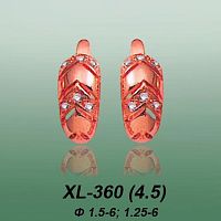 Серьги XL-360 опока