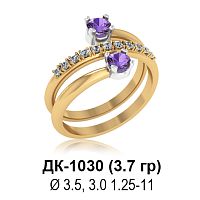 Кольцо ДК-1030 восковка
