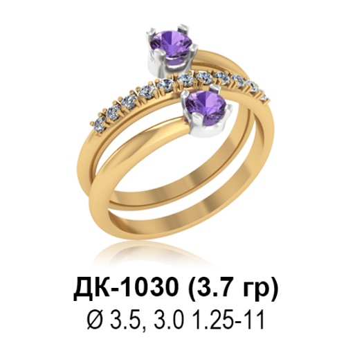 Кольцо ДК-1030 восковка