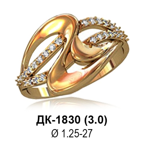 Кольцо ДК-1830 восковка