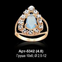 Кольцо Арт-5342 восковка