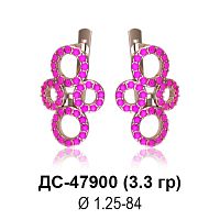 Серьги ДС-47900 восковка