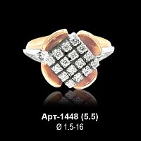 Кольцо Арт-1448 восковка