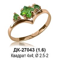 Кольцо ДК-27043 восковка