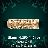 Шарм "Спаси и Сохрани" №250 восковка