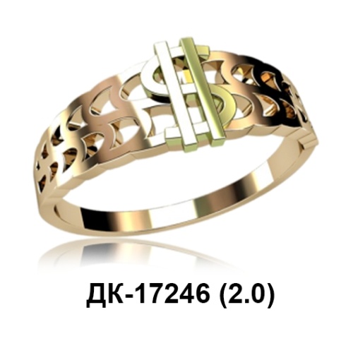 Кольцо "Доллар" ДК-17246 восковка