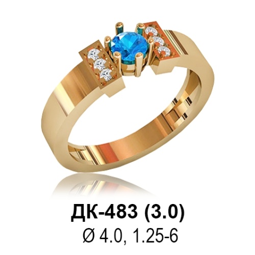 Кольцо ДК-483 восковка
