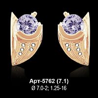Серьги Арт-5762 восковка
