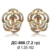 Серьги ДС-666 восковка