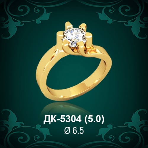 Кольцо "Одинарка" ДК-5304 восковка Кольцо "Одинарка" ДК-5304 восковка