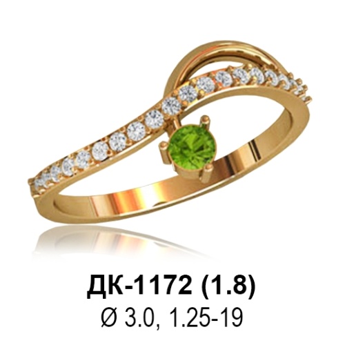 Кольцо ДК-1172 восковка
