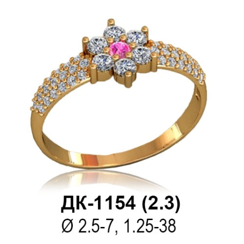 Кольцо ДК-1154 восковка Кольцо ДК-1154 восковка