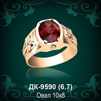 Мужской перстень ДК-9590 восковка