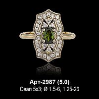Кольцо Арт-2987 восковка