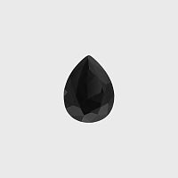 54139 Груша Нано-Чёрная - 8х6 мм