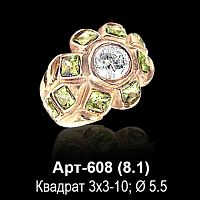 Кольцо Арт-608 восковка