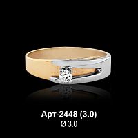 Кольцо Арт-2448 восковка
