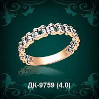 Мужской перстень "Цепь" ДК-9759 восковка