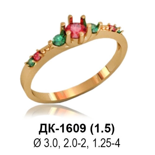 Кольцо ДК-1609 восковка