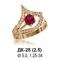 Кольцо ДК-25 восковка