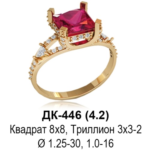 Кольцо ДК-446 восковка