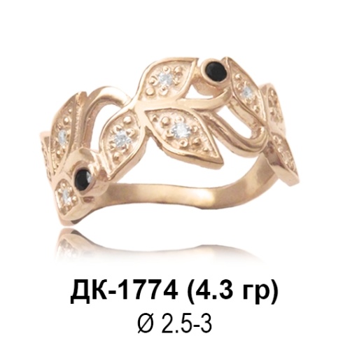 Кольцо ДК-1774 восковка