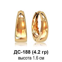 Серьги ДС-188 восковка