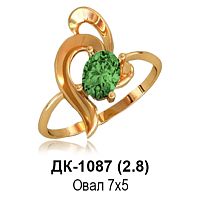 Кольцо ДК-1087 восковка
